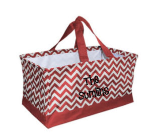 Aggie-Maroon-Chevron-Personalized-Tailgate-Bag-Utility-Crunch-Bin-with-Monogram