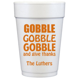 thanksgiving cups