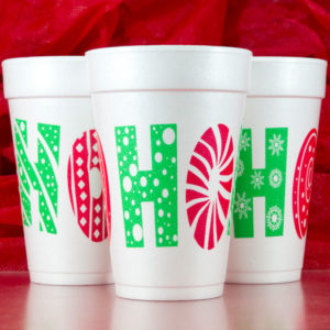 Personalized Cups Christmas