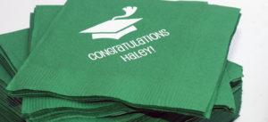 graduation napkins