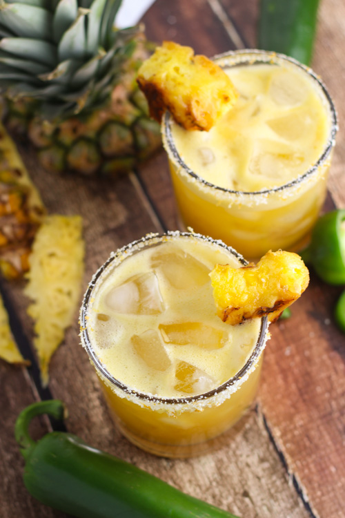 grilled pineapple margarita