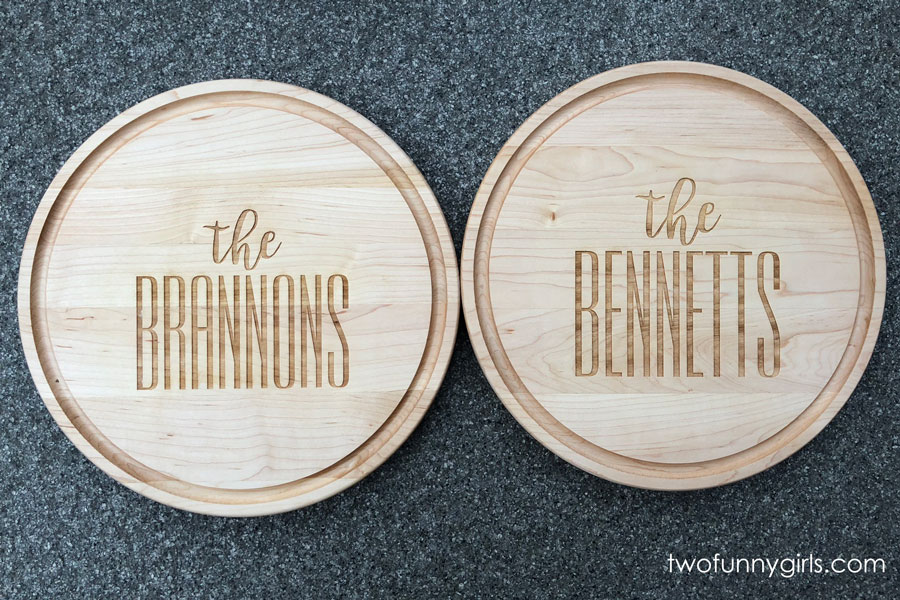 custom cutting board gift