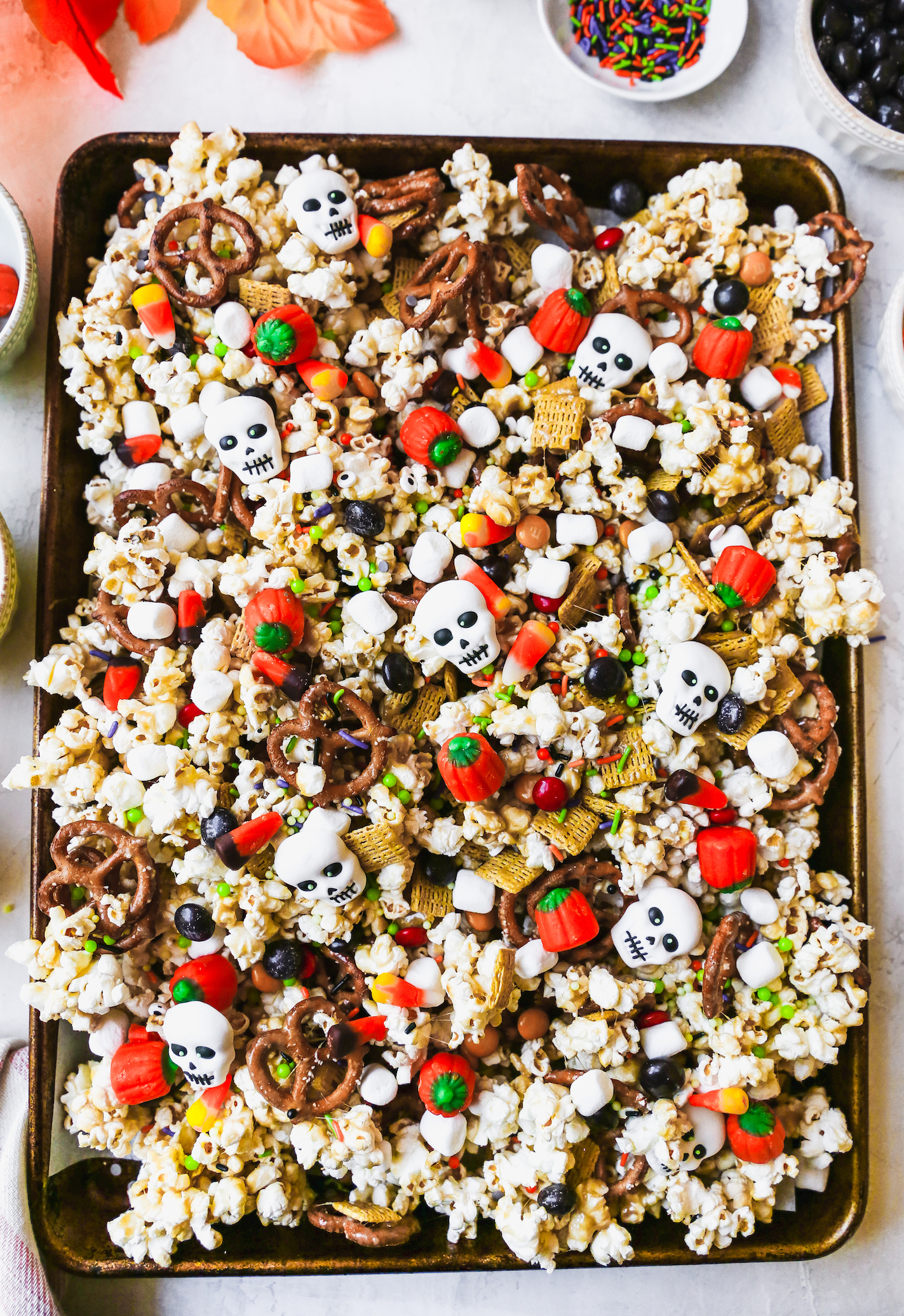 Halloween Popcorn Mix Recipe