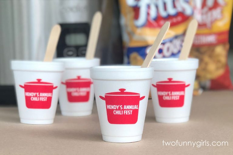 Custom Printed Styrofoam-Cups