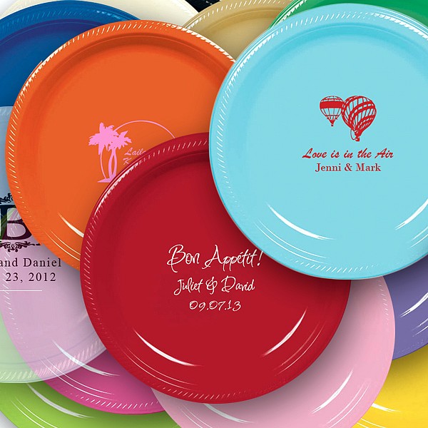 Personalized Plastic Plate for Crawfish Boil - Image 2