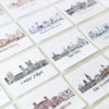 Texas A&M University Campus Skyline Landmarks-College Station, Texas - Personalized Foldover Notecard - Image 3