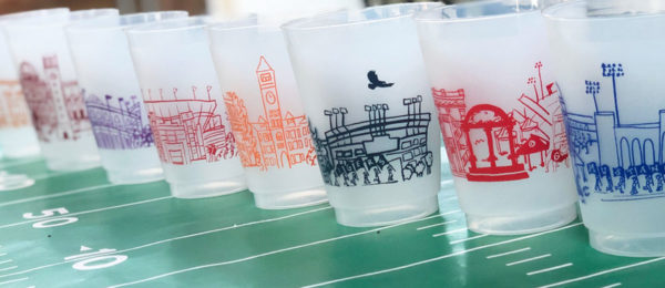 Ready to Ship Shatterproof Cup 10 Pack {All Campus Skyline Cups}