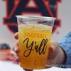 Soft Plastic SOLO Cups for Football Tailgate {Two Ink Colors} - Image 2