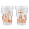 Austin, Texas Skyline {Foam Cup 10 Pack} HIDD - Image 2