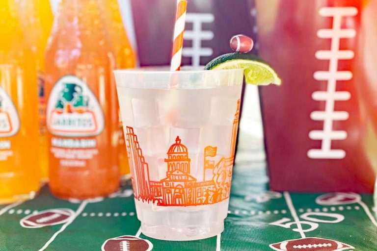 Austin Texas Skyline Shatterproof Cup