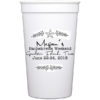 Personalized Stadium Cups for Bachelor/Bachelorette Party {22 oz} - Image 2