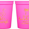 Personalized Stadium Cups for Bachelor/Bachelorette Party {16 oz} - Image 4