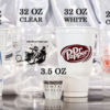 Personalized Clear Soft Sided Cups {Mardi Gras} - Image 3