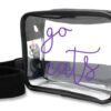 Personalized Sporting Event Clear Cross Body Purse with Spirit Phrase - Image 3