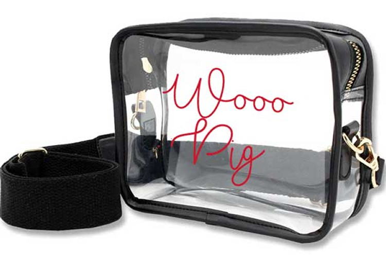 Clear clearance stadium purse