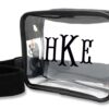 Personalized Sporting Event Clear Cross Body Purse with Vinyl Monogram - Image 5