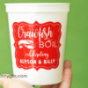 Personalized Stadium Cups for Lobster/Crawfish Boil {16 oz} - Image 6