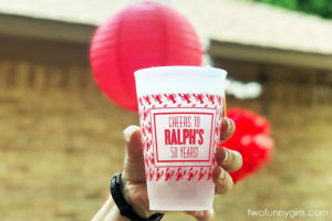 Personalized Shatterproof Cups for Crawfish-Lobster Boil {Lobster/Crawfish Wrap}