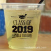 Personalized Soft Sided SOLO -Like Plastic Clear Cups for Graduation Party {Clear-All Sizes} - Image 4