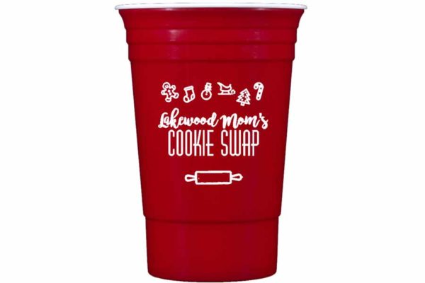 Personalized Double-Wall-Insulated Plastic Party Cups for Christmas