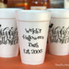 Personalized Halloween Styrofoam Party Cups {All Sizes} - Image 5