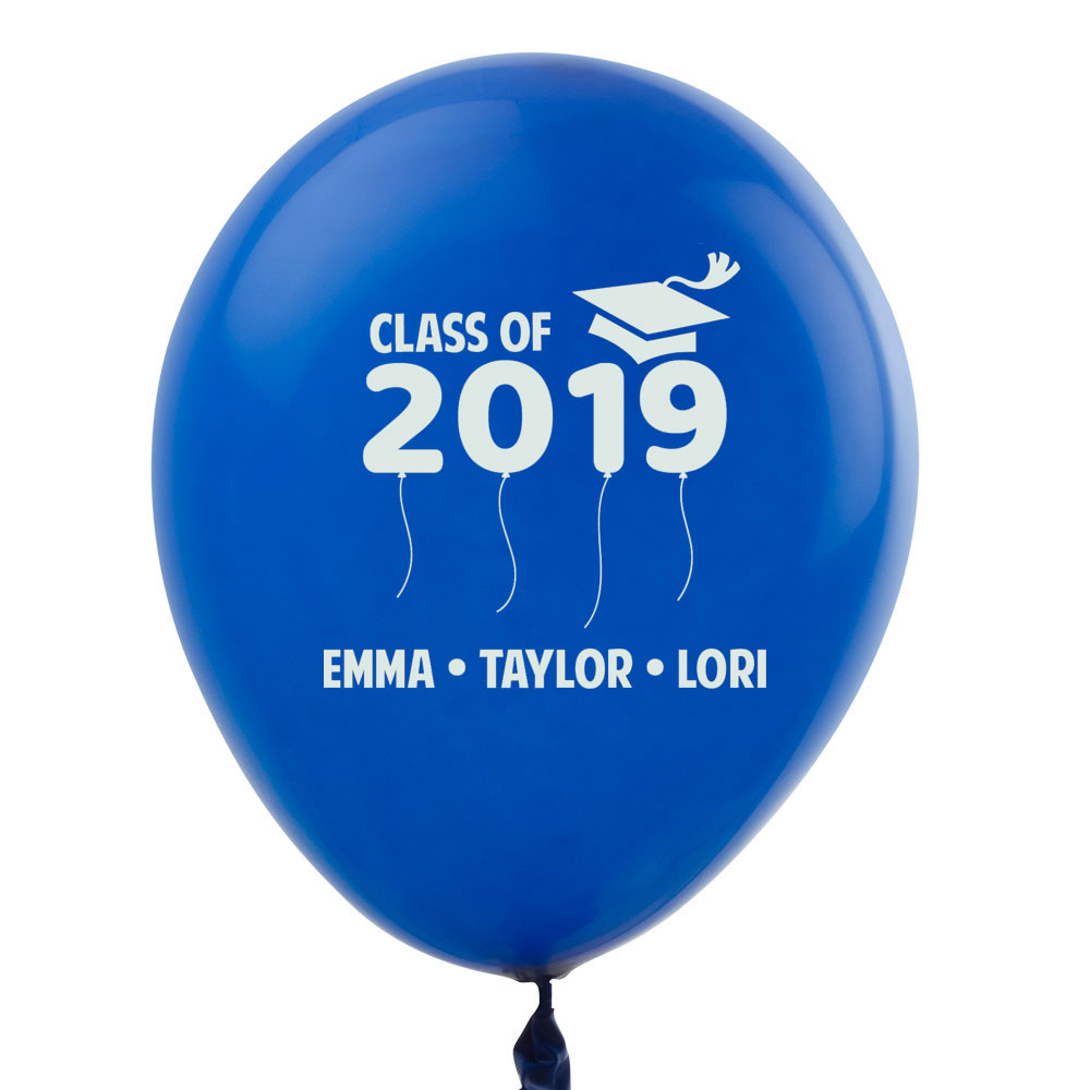 Custom Printed Latex Balloon {Graduation Party}
