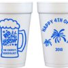 Personalized Styrofoam Cups for Patriotic Summer BBQ - Image 6