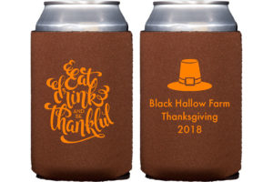 Custom Printed Neoprene Insulated Huggers  for Thanksgiving {12+}