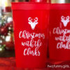 Personalized Plastic Stadium Cups for Christmas {22 oz} - Image 2