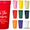 Personalized Plastic Stadium Cups for Christmas {22 oz} - Image 4