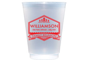 Personalized Shatterproof Cups for Family Vacation/Family Reunion