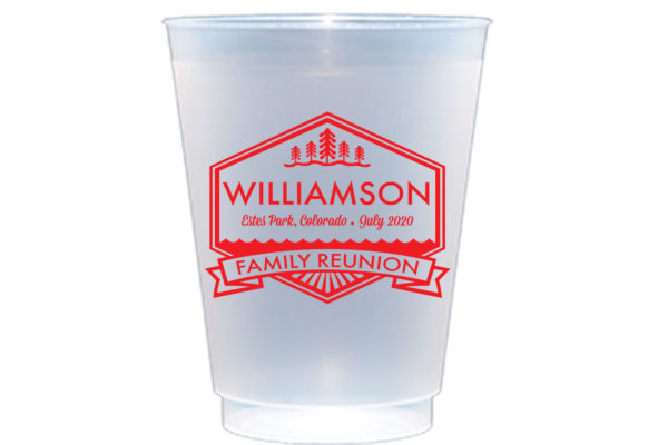 Personalized Shatterproof Cups for Family Vacation/Family Reunion