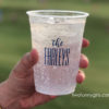 Personalized Soft Sided Clear Plastic Cups {All Sizes} - Image 2