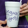 Personalized Styrofoam Cups for Football Tailgating - Image 3