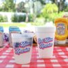 God Bless America in Script Font - Disposable Foam Cup {10 pack} HID - Image 4