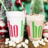 Christmas Styrofoam Cups 10 Pack Sleeve {ho ho ho} - Image 8