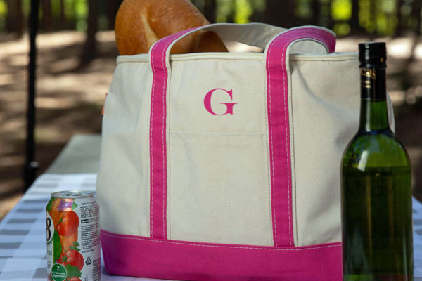 Insulated Cooler Tote Bag {Large - Pink}