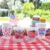 American Flag Wrap/4th of July Disposible Foam Cup {10 cup pack} - Image 4