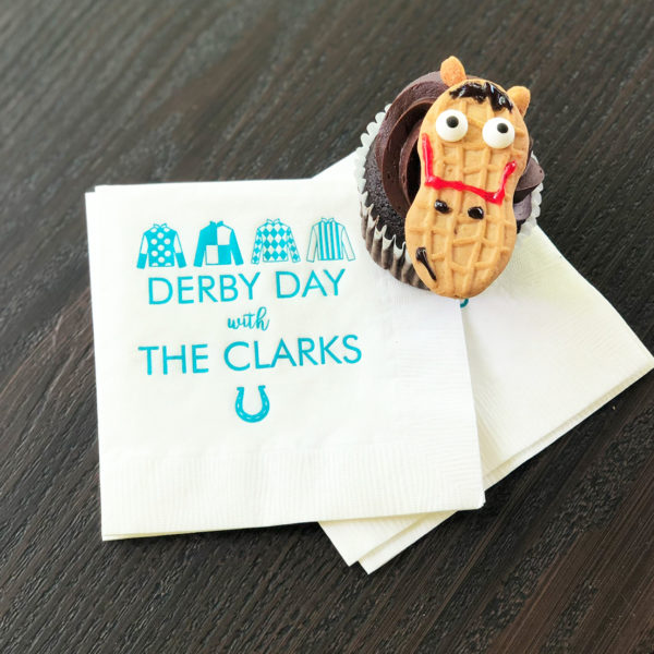 Full Color Paper Napkins for Kentucky Derby