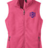 Monogrammed Fleece Vest {Navy Blue} - Image 2