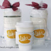 Luke's Diner from Gilmore Girls/Stars Hollow Paper Coffee Cups   {5 pack sleeve) - Image 2