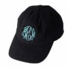Monogram Baseball Cap {Black} - Image 3