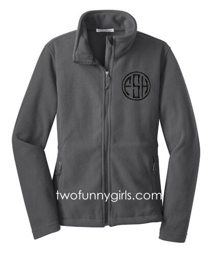 jacket grey monogram