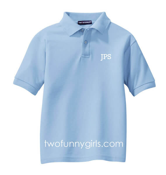 Easter Monogram Polo Shirt