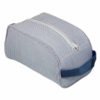 Dopp Kit Toiletry Bag with Monogram {Navy Seersucker} HID - Image 2