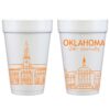 Foam Cup 10 Pack {Oklahoma State University Skyline - Stillwater, Oklahoma} - Image 2