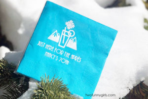 Custom 3-Ply Paper Napkin for Family Vacation