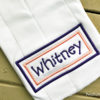 Cotton Burp Cloth with Name or Monogram {In Frame} - Image 4
