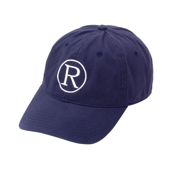 Monogram Baseball Cap {Navy Blue}