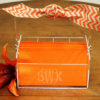 Personalized Clear Acrylic Silverware Caddy - Image 2